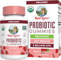 MARYRUTH'S USDA Organic Probiotic Gummies Probiotic Digestive Support | Immune Support | Digestive & Gut Health Supplement | 5 Billion CFU | Vegan | Non-GMO | Gluten Free | 60 Count