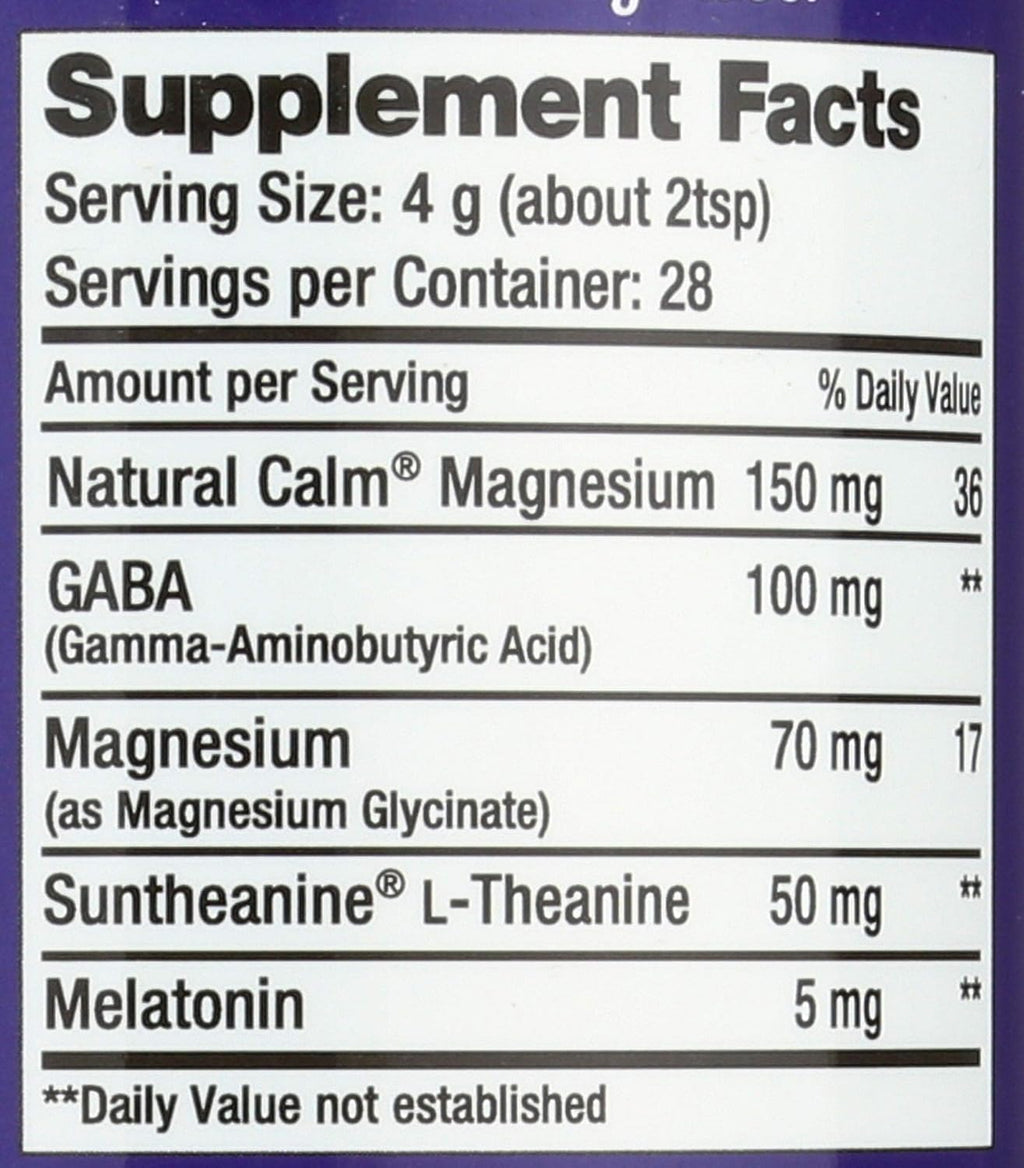 Natural Vitality Natural Calm Specifics CALMFUL SLEEP (Mixed Berry Flavor) 6 ounces