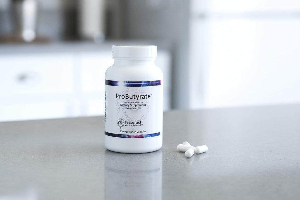 Tesseract Medical Research ProButyrate Gut Health Supplement & SafeCell S-Acetyl Glutathione Supplement & AuRx Autism Spectrum Medical Food Powder