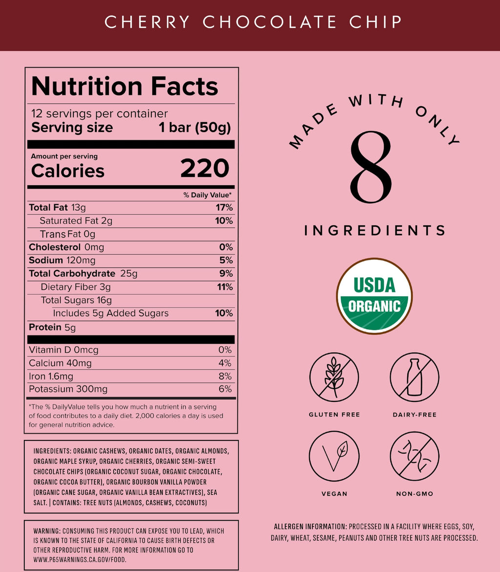Truvani Plant Based Snack Bars | Variety | 12 Pack | Vegan | 5-8g Protein | USDA Organic and Vegan | Dairy, Soy, and Gluten Free | Individually Wrapped