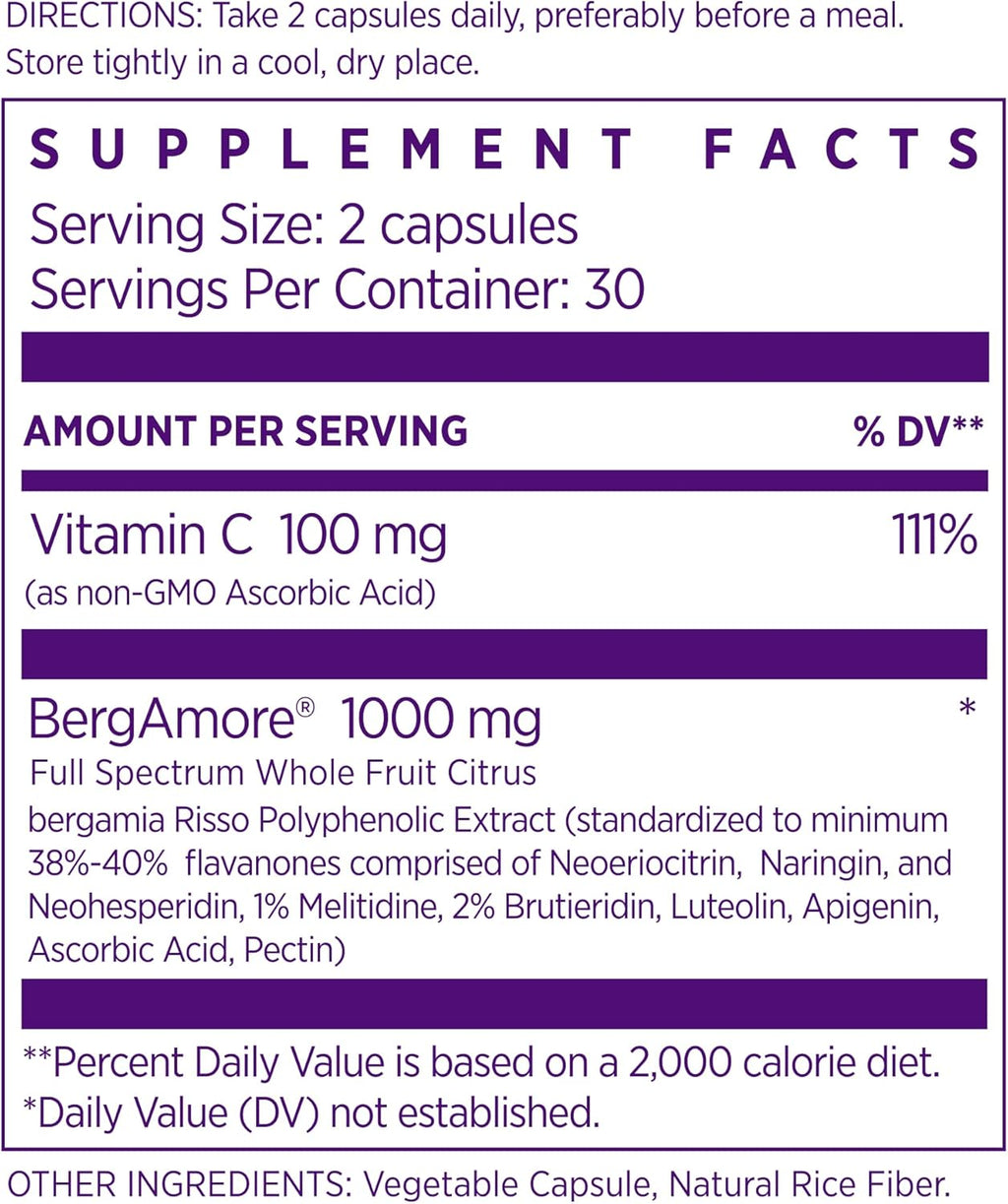 NAOMI Bergamot 1000mg Astaxanthin and CoQ10