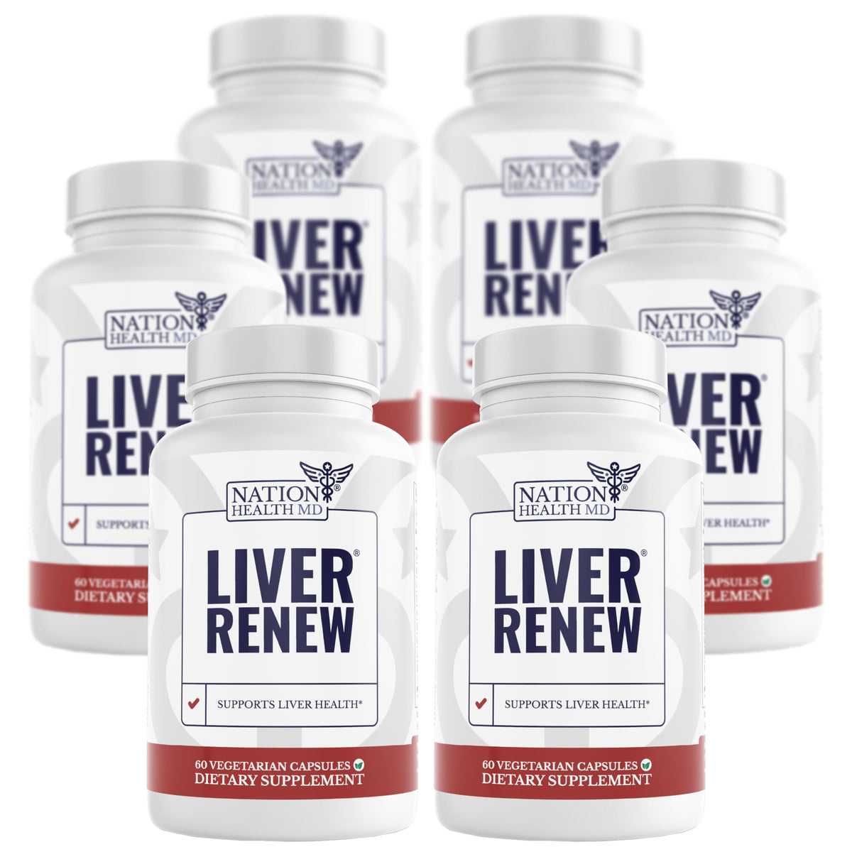 Liver Renew - Liver Cleanse Detox & Repair - Liver Support Supplement with Artichoke Extract, Milk Thisle, Dandelion and Turmeric (1 Bottle)