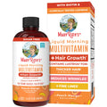 MARYRUTH'S Liquid Multivitamin + Hair Growth | Clinically Tested in Women for Thicker Hair & Facial Wrinkles | Biotin 10000mcg | Lustriva Hair Growth Supplements | Skin Care | Ages 18+ | 15.22 Fl Oz