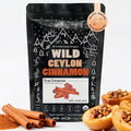 Wild Ceylon Cinnamon Powder - 100% Organic from Sri Lanka - USDA Approved, 16oz Low Coumarin - Aromatic Cinnamon - Ideal for Smoothies, Baking and Coffee - Support Overall Wellness