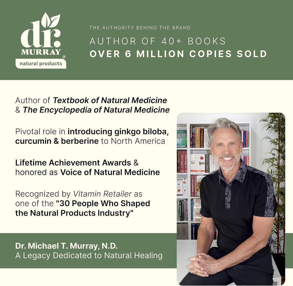 Dr. Murray's Ultimate Metabolic Health - Berbevis® Berberine Phytosome + Eriomin® Citrus Flavonoids + Ceylon Cinnamon + Akkermansia AKK11® Probiotic | Vegan | GMP Certified | 60 Capsules