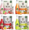 Salud x Jarritos 4-Pack | 2-in-1 Hydration + Immunity (Guava & Mandarin) & Energy + Focus (Fruit Punch & Lime) – 15 Servings Each, Agua Fresca Drink Mix, Non-GMO, Gluten Free, Vegan, Low Calorie, 1g o