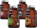 Turmeric Curcumin + Milk Thisle Capsules + Magnesium Glycinate + Myo-Inositol