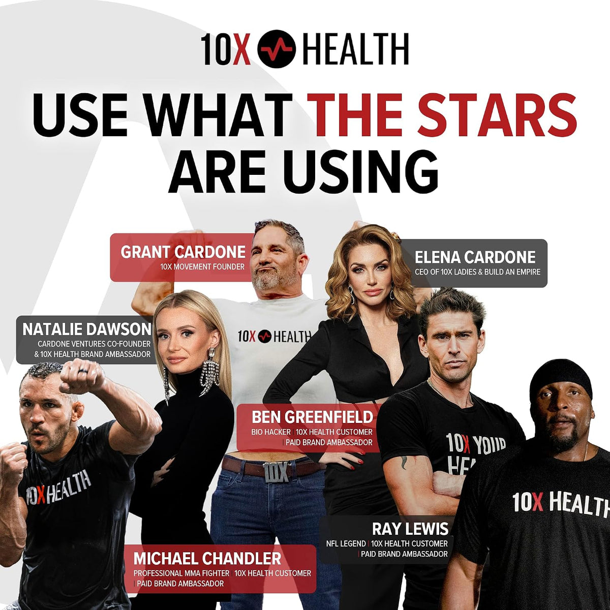 10X Health Probiotics for Men - 60 Capsules Immune Support Supplement & Probiotics for Digestive Health with Lactobacillus Rhamnosus, Acidophilus & Bifidobacterium Probiotic for Gut Health
