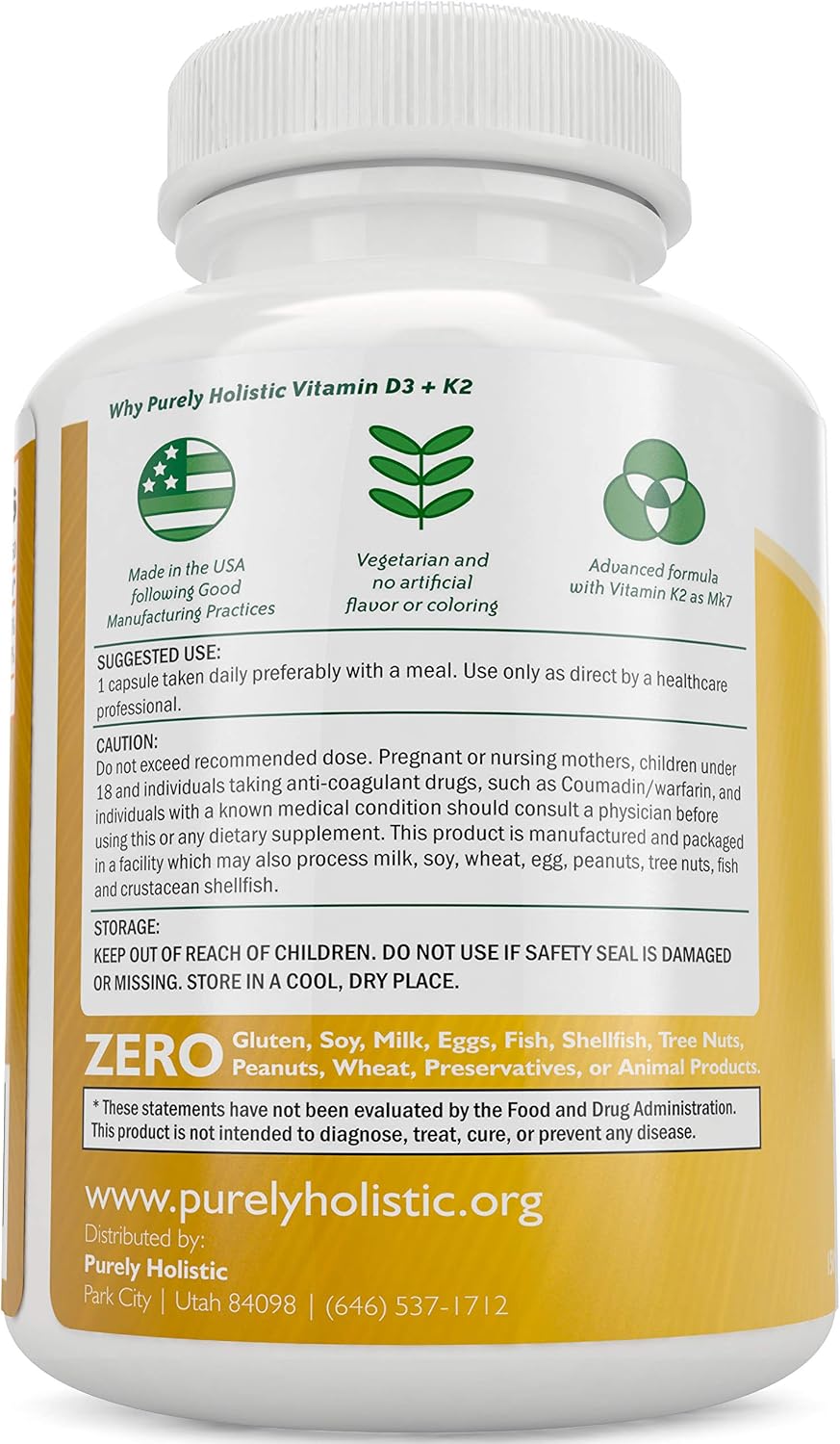 Magnesium Glycinate 400mg + Vitamin D3 125mcg K2 MK7 90mcg - 270 Tablets & 150 Capsules Bundle - Made in USA