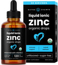 NutraChamps Liquid Zinc for Kids & Adults, Vegan, Pure Ionic Zinc Drops Enhanced with Vitamin C, Supplements for Immune Support, Sugar-Free Liquid 4 oz