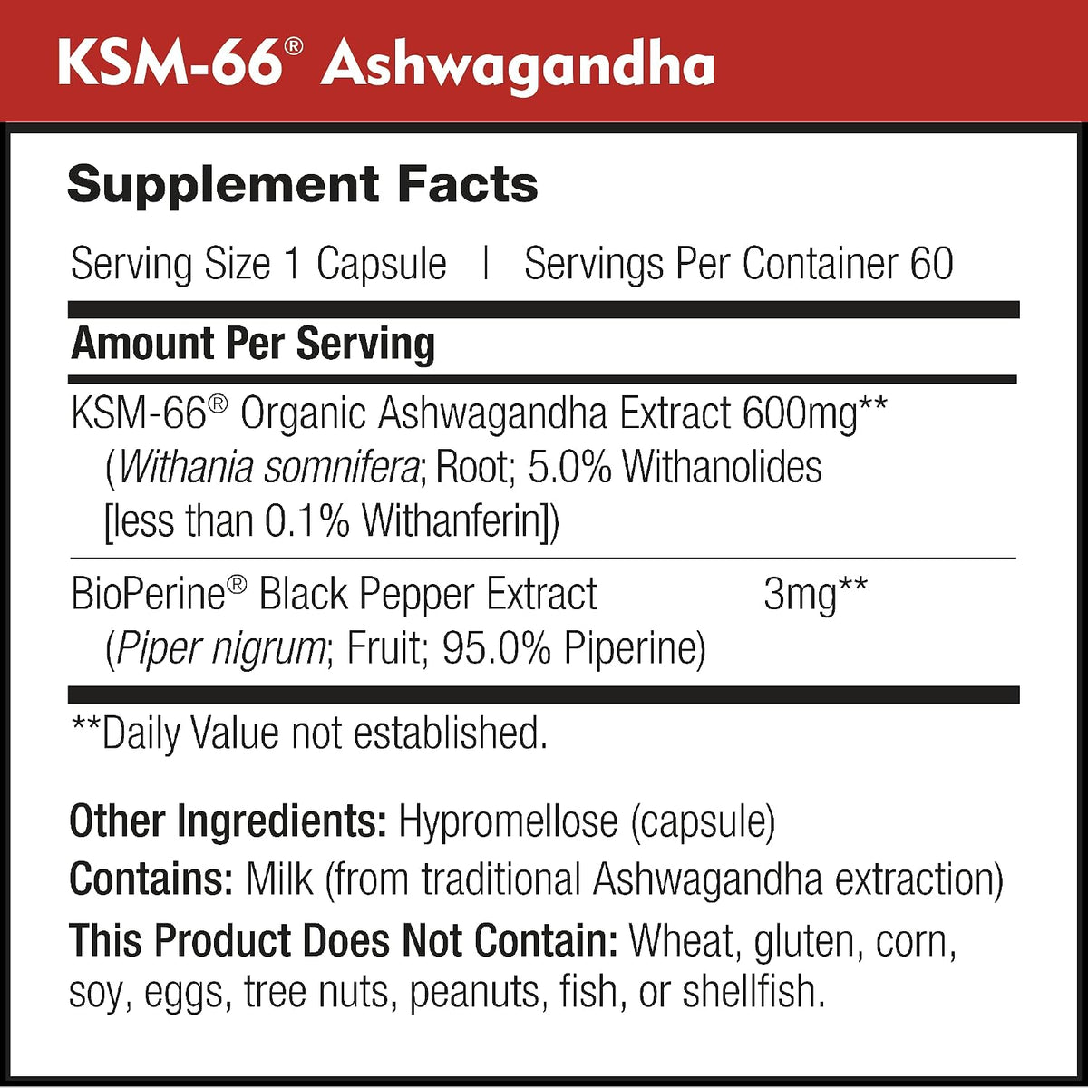 Magnesium Complex (90 caps) & KSM-66 Ashwagandha (60 caps)