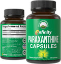 Paraxanthine Capsules for Clean, Jitter Free Energy - Enfinity Supplement - Known for Focus, Concentration, and Productivity - Plus Great for A Pre Workout - Nootropic Pills for Men & Women