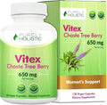 Chasteberry Vitex Supplement 650mg, Hormone Balance for Women, 120 Capsules | Agnus-Castus Chaste Tree Berry Capsules, Supports Hormone Balance & Menstrual Cycle for Women, Once-Daily, 4 Month Supply