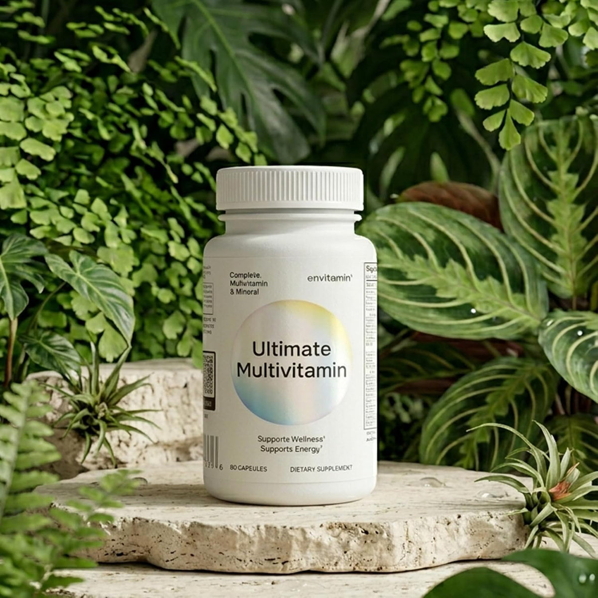 envitamin Ultimate Multivitamin Multimineral and Superfood with 42 Fruit and Vegetable Blend, 60 Count