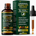 Liposomal Herbal Liquid Drops 2 fl oz., Black Walnut Wormwood Clove Oregano Pumpkin Seed Papaya PAU D’Arco, Plant Based Daily Supplement, Clean Formula