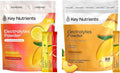 KEY NUTRIENTS Electrolyte Packets Bundle, Variety Pack Plus Peach Mango
