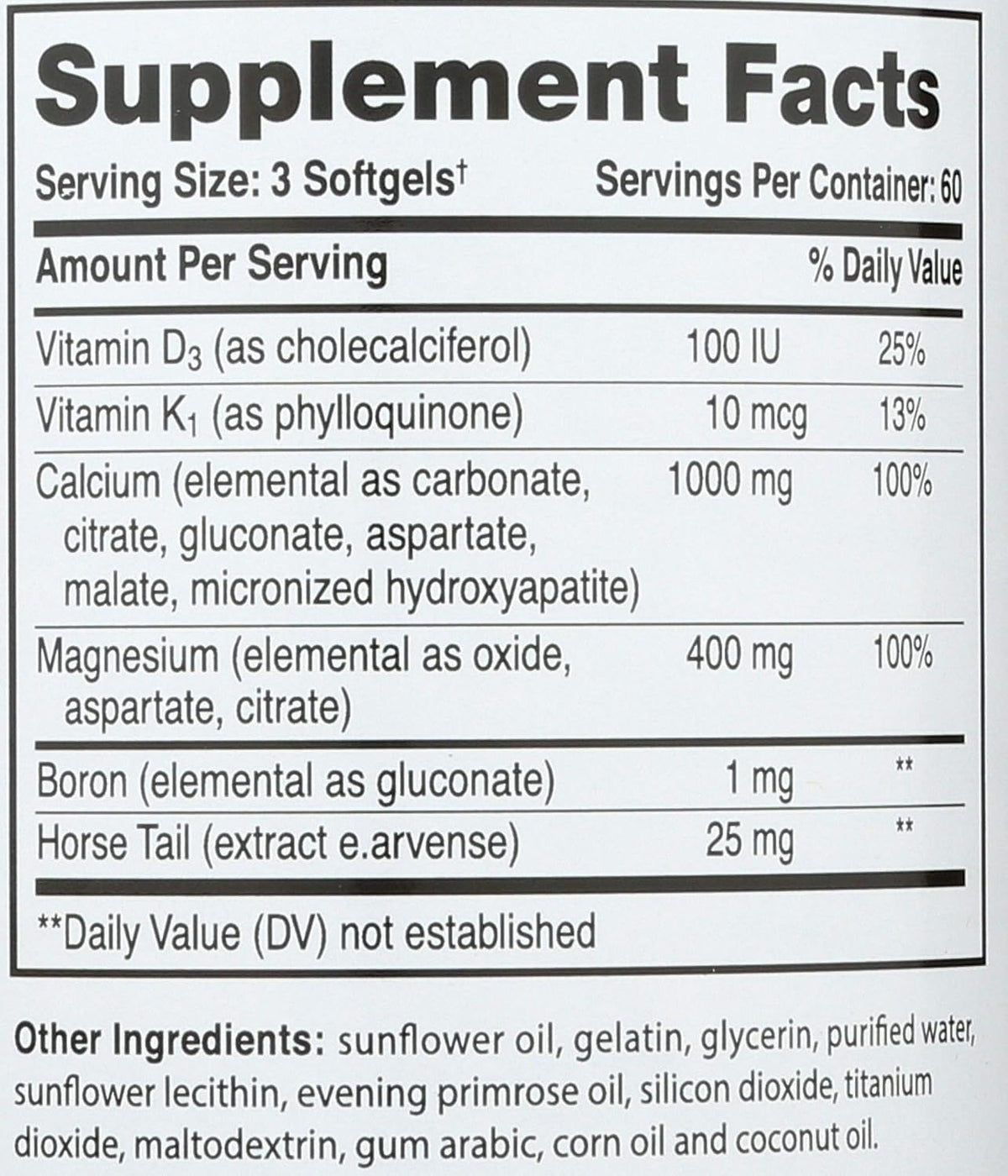 Phytotherapy Rx Calcium Liquid Softgel - 180 per Pack - 1 Each.