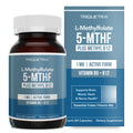 Organic Methyl Folate 1000 mcg + Methyl B12 Cofactor (300 Servings) – Metabolically Active 5-MTHF Form, Organic Berry Flavor, Liquid Sublingual Form – Mood, Cognition, Methylation, Pregnancy (1oz)