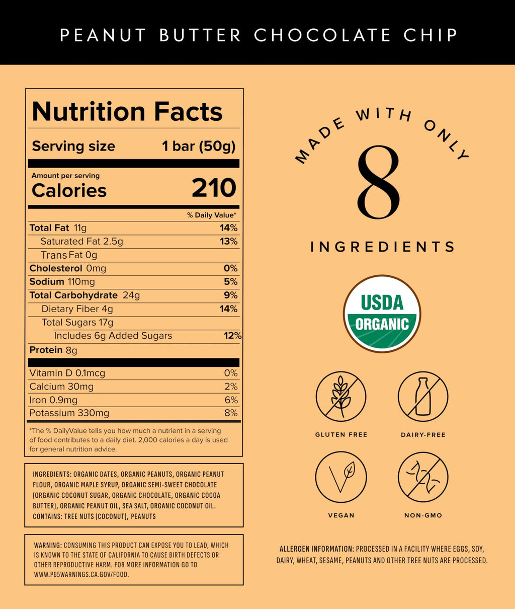 Truvani Plant Based Snack Bars | Variety | 12 Pack | Vegan | 5-8g Protein | USDA Organic and Vegan | Dairy, Soy, and Gluten Free | Individually Wrapped