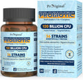 Probiotics for Women & Men 120 Billion CFU with 36 Strains, 30 Caps | Digestive and Gut Health, Delayed Release Capsules, Stomach Acid Resistant, No Need for Refrigeration, Non-GMO Raw Probiotic