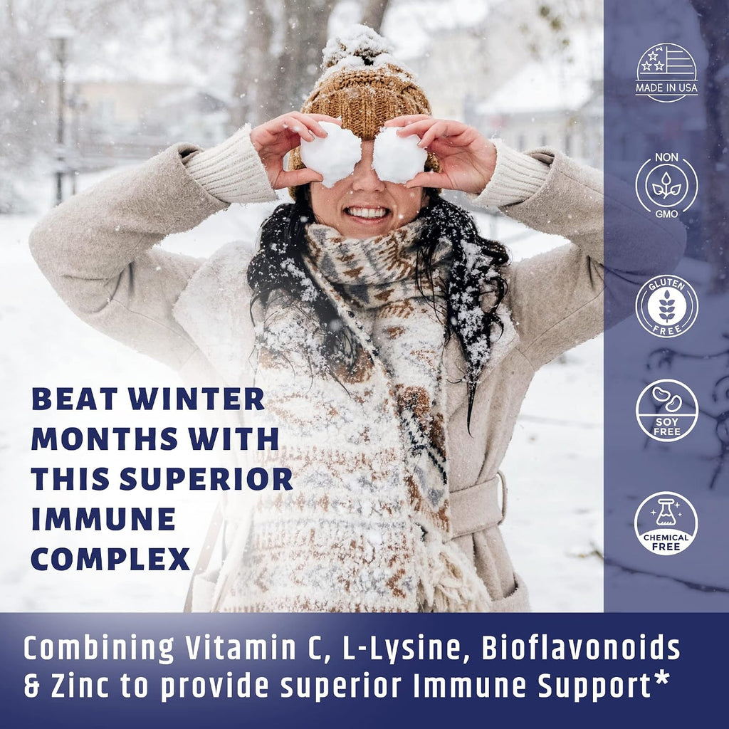 AgeImmune Immune Support with Brilliant D3+ Brilliant C+