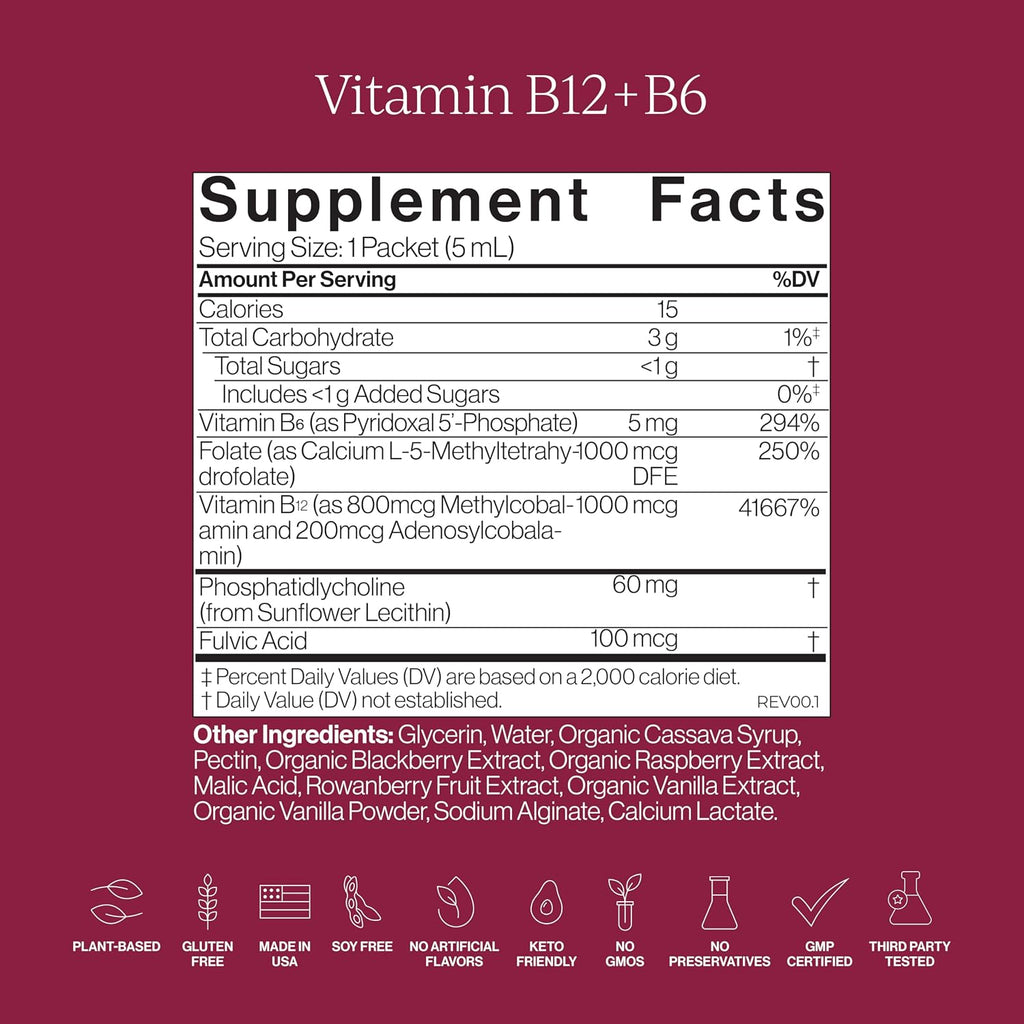 CYMBIOTIKA Liposomal B12 + B6 and D3 + K2 + CoQ10 Bundle