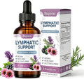 Lymphatic Support Drops Liquid –Lymph Drainage for Women & Men, Herbal Blend with Echinacea, Elderberry & Thyme, Alcohol-Free Glycerin Extract, Immune & Detox Support, 2 fl oz (60 Servings) (1)