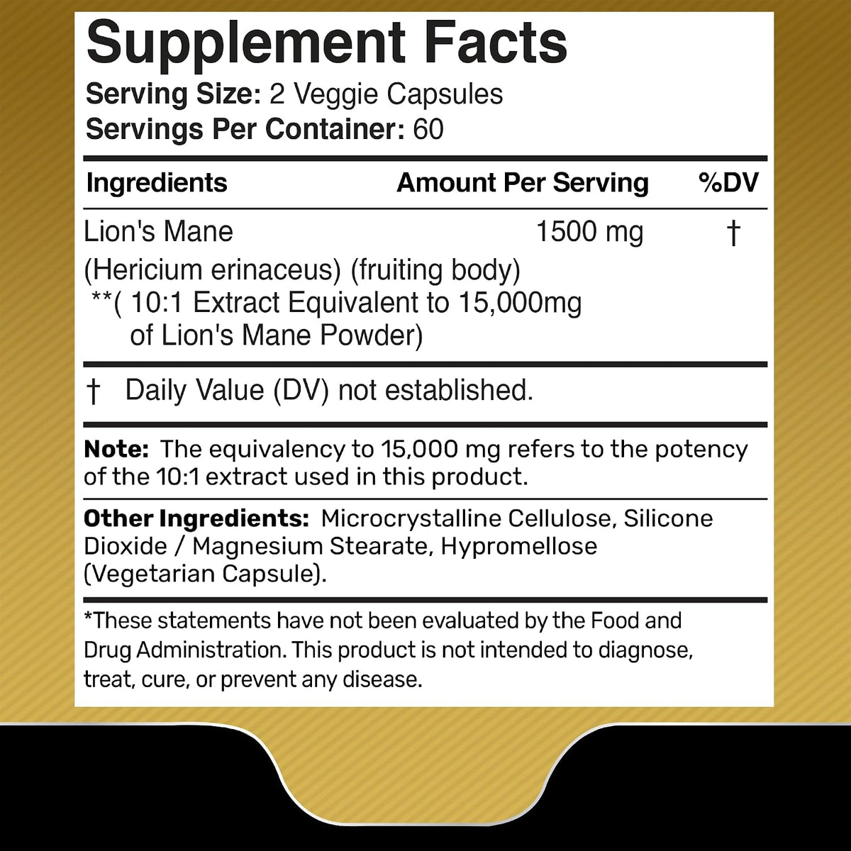 WELLNESS LABSRX Lions Mane Supplement Capsules with Nattokinase Capsules | Bundle