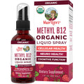 MARYRUTH'S Organic Methyl B12 Spray | 1,500 mcg B12 Per Serving | Methylcobalamin | Energy Metabolism | Cognitive Function | Neuro Health | Vegan | Gluten Free | Sugar Free | 1 Fl Oz