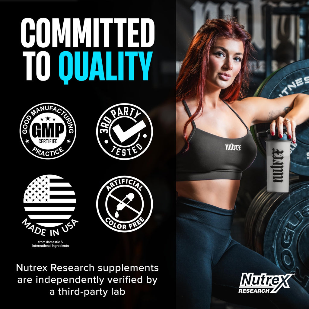 Nutrex Research Micronized Creatine Monohydrate Powder - 200 Servings (1KG) Pure, Unflavored Creatine Monohydrate Supplement for Muscle Gain, Strength and Performance, 5G Per Serv (2.2lbs)