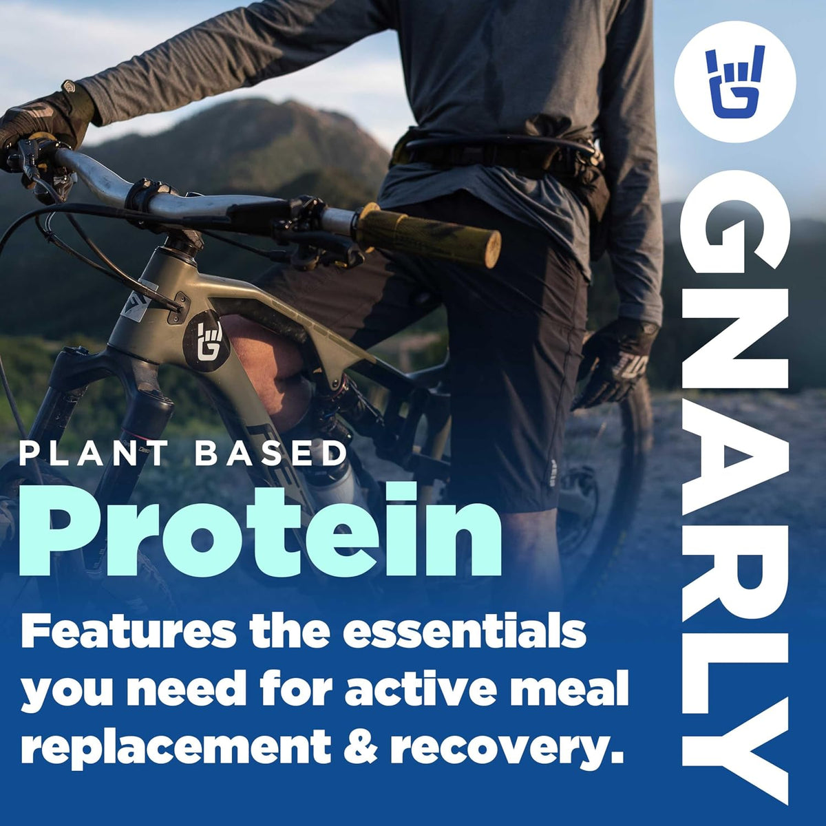 Gnarly Vegan Plant Protein, Meal Replacement - Vanilla (28.2oz) and Gnarly Preworkout Strawberry Lemonade Caffeine Free (14.82oz)