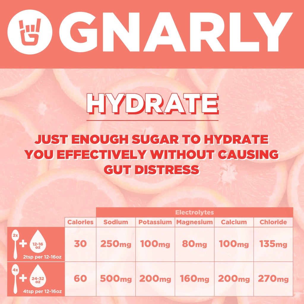 Gnarly Nutrition Hydrate Electrolyte Powder – Orange Pineapple Exercise Hydration Drink Mix – NSF Sport Certified – Electrolyte Solution, Performance & Recovery – Orange Pineapple, 14.10 oz