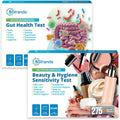 5Strands Gut Health Test + Beauty Hygiene Sensitivity Test Bundle, At-Home Hair Analysis for Adults & Kids, Identify Food Intolerances & Personal Care Ingredient Sensitivities, Results in 4 Days