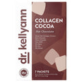 Dr. Kellyann Keto Cocoa Hot Chocolate Packets (7 Servings) – Grass-Fed Collagen & Coconut Milk, Sugar-Free, Keto-Friendly, 1 Pack