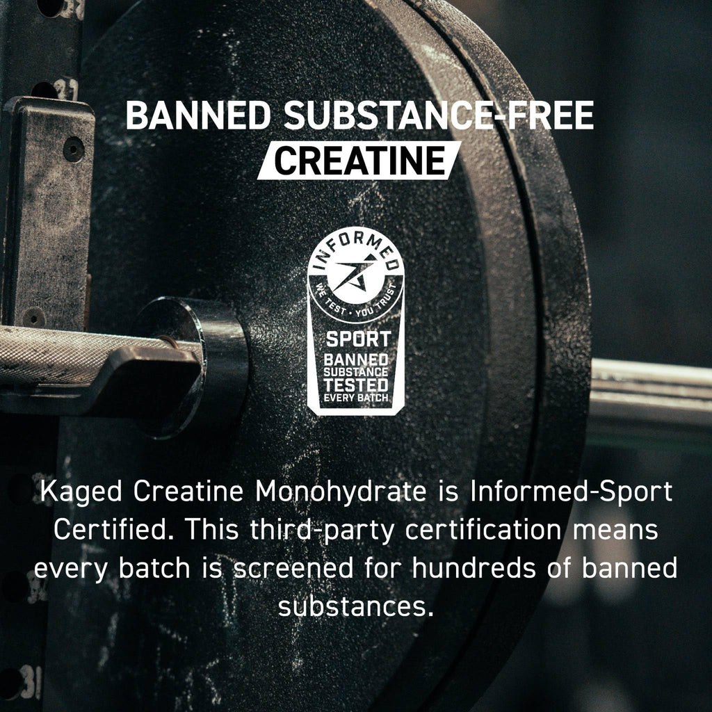 Kaged Creatine Monohydrate Micronized Powder | Unflavored | Muscle Building & Recovery | 5000 mg Per Serving | Vegan, Gluten Free, Easily Digestible | Supplements for Men & Women | 100 Servings