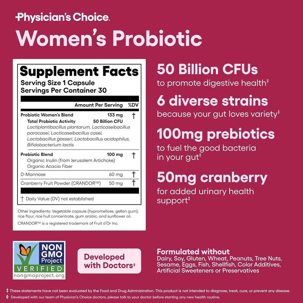 His & Hers Probiotic Bundle - Mens Probiotic(30ct) + Womens Probiotic(30ct)