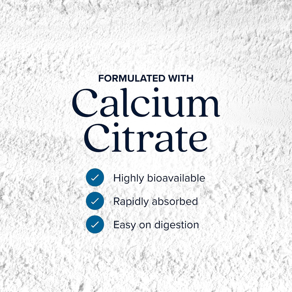 Calcium Citrate 1000mg, Bone & Teeth Support, Dr-Formulated | High-Absorption Cal Complex, Third-Party Tested, 3 Month Supply, Calcium Supplements for Women & Men, 365 Capsules