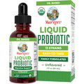 MARYRUTH'S Organics Liquid Probiotic for Ages 4+ | 2 Billion CFU | 13 Probiotic Strains | Gut Health & Digestive Support | Gas & Bloating Support | Vegan | Gluten Free | Travel-Friendly | 40 Servings