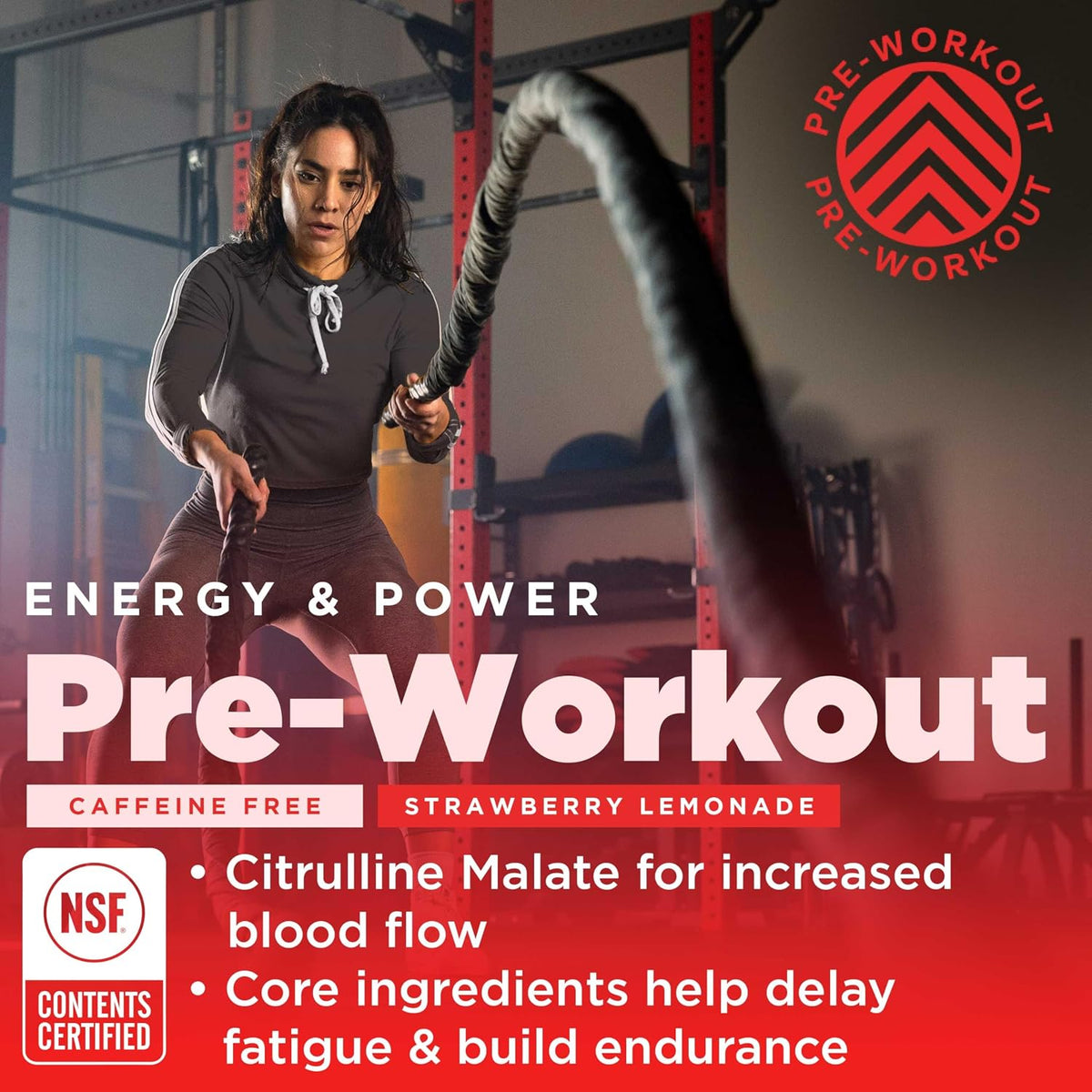 Gnarly Vegan Plant Protein, Meal Replacement - Vanilla (28.2oz) and Gnarly Preworkout Strawberry Lemonade Caffeine Free (14.82oz)