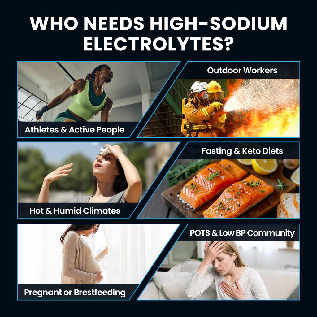 Venture Pal High Sodium Sugar Free Electrolytes Powder Packets, 16 Count | Hydration Packets with Sodium, Magnesium & Potassium, Vitamins, Zero Calories, Vegan, Keto & Paleo Friendly