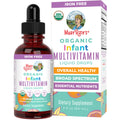 MARYRUTH'S Organics Multivitamin & Multimineral with Iron for Toddlers | USDA Organic | Sugar Free | Multivitamin Liquid Drops for Kids Ages 1-3 | Immune Support | Vegan | Non-GMO | 2 Fl Oz
