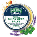 Amish Origins Old Time Chickweed Salve 2 oz- The Ultimate Poison Ivy/Poison Oak Blocker, Healing Salve for Skin Disorder, Irritations, Burns, Minor Cuts