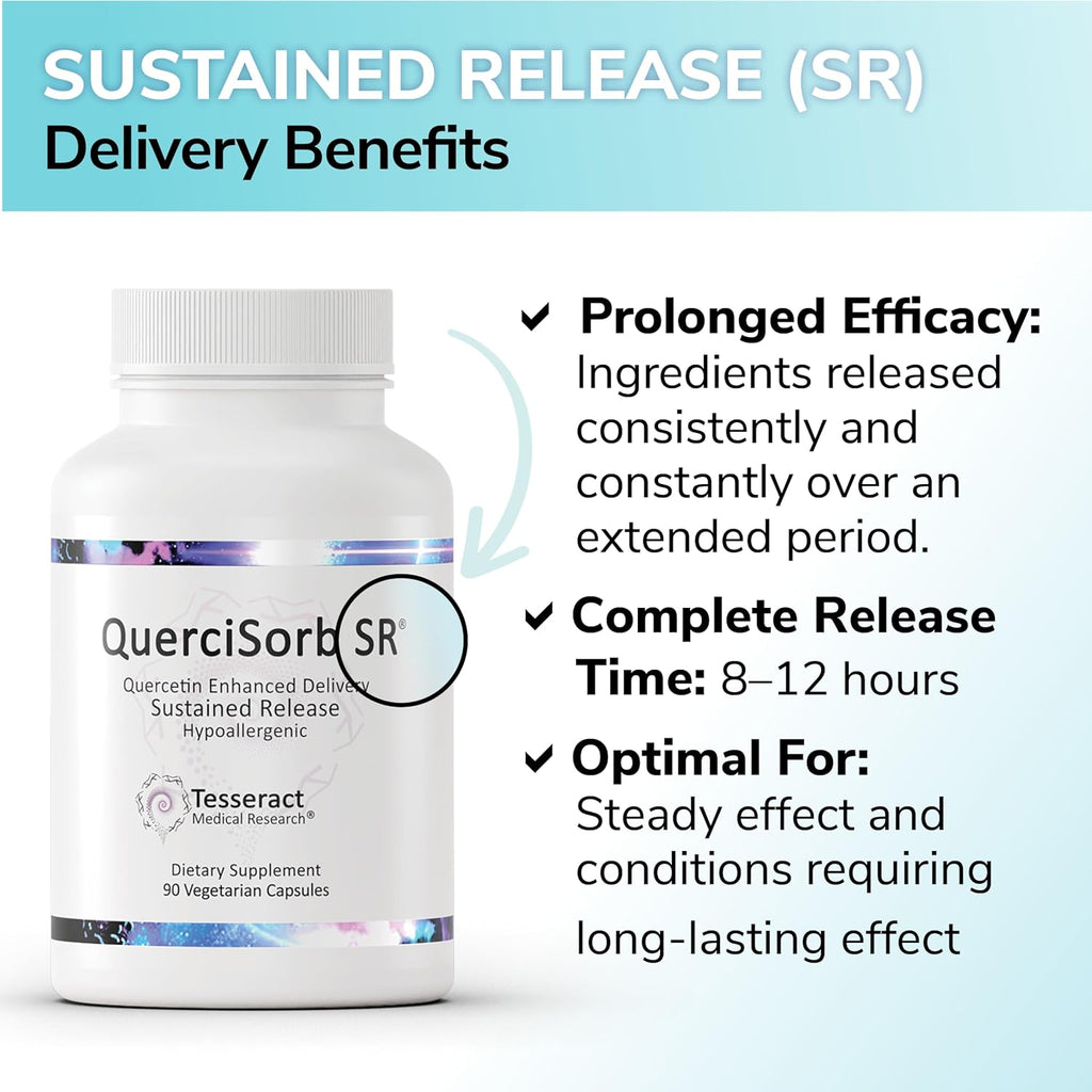 Tesseract Gut & Immune Support Bundle – ProButyrate 600mg & QuerciSorb SR Quercetin 400mg, 120 + 90 Capsules, Gastrointestinal & Immune Health, Hypoallergenic