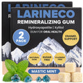 Larineco Remineralizing Gum with Nano Hydroxyapatite &amp; Xylitol – Sugar-Free Xylitol Gum – Plastic-Free