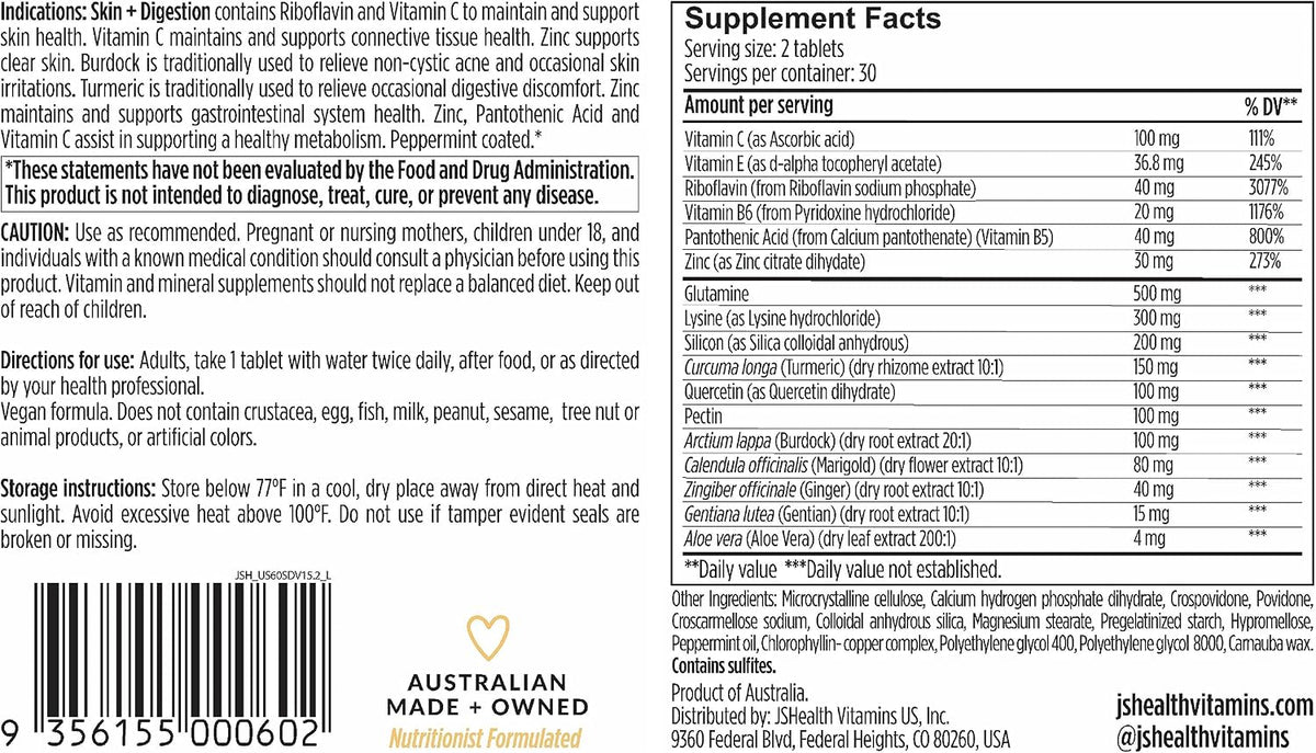 JSHealth Vitamins Signature Bundle | Includes Hair + Energy, Detox + Debloat, and Skin + Digestion Supplements