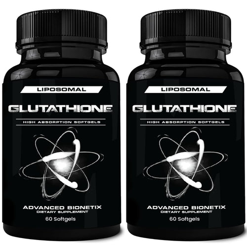 Advanced Bionetix 850mg Liposomal Glutathione Supplement | 120 Total Liposomal Softgels | Antioxidant Supplement w/Gluta-IV™, 100X Absorption Over Powder Glutathione - PrimeBioHealth - canada supplements