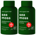 Advanced Bionetix Organic Irish Sea Moss Capsules, Raw Wildcrafted Seamoss Enhanced w/Bladderwrack & Burdock Root Capsules 120 Total Pills Antioxidant Packed. Prebiotic Superfood, Thyroid Support - PrimeBioHealth - canada supplements
