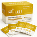 AGELESS™: UltraMAX Gold™ Capsules, HGH Anti-Aging Supplement for Women, Slows Cellular Aging, Supports Immune Health, Smoother Skin Tone and Restorative Sleep, Weight Management, 90 Capsules | Healthy Aging Support, Cellular Energy, Longevity Support, Dai - PrimeBioHealth - canada supplements