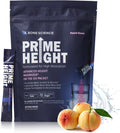 BONE SCIENCE Primeheight Multivitamin Powder for Kids & Teens, Bone & Immune Support, Sugar-Free Peach Flavor, 16 Key Nutrients, Easy Drink Mix, 30 Sticks - PrimeBioHealth - canada supplements