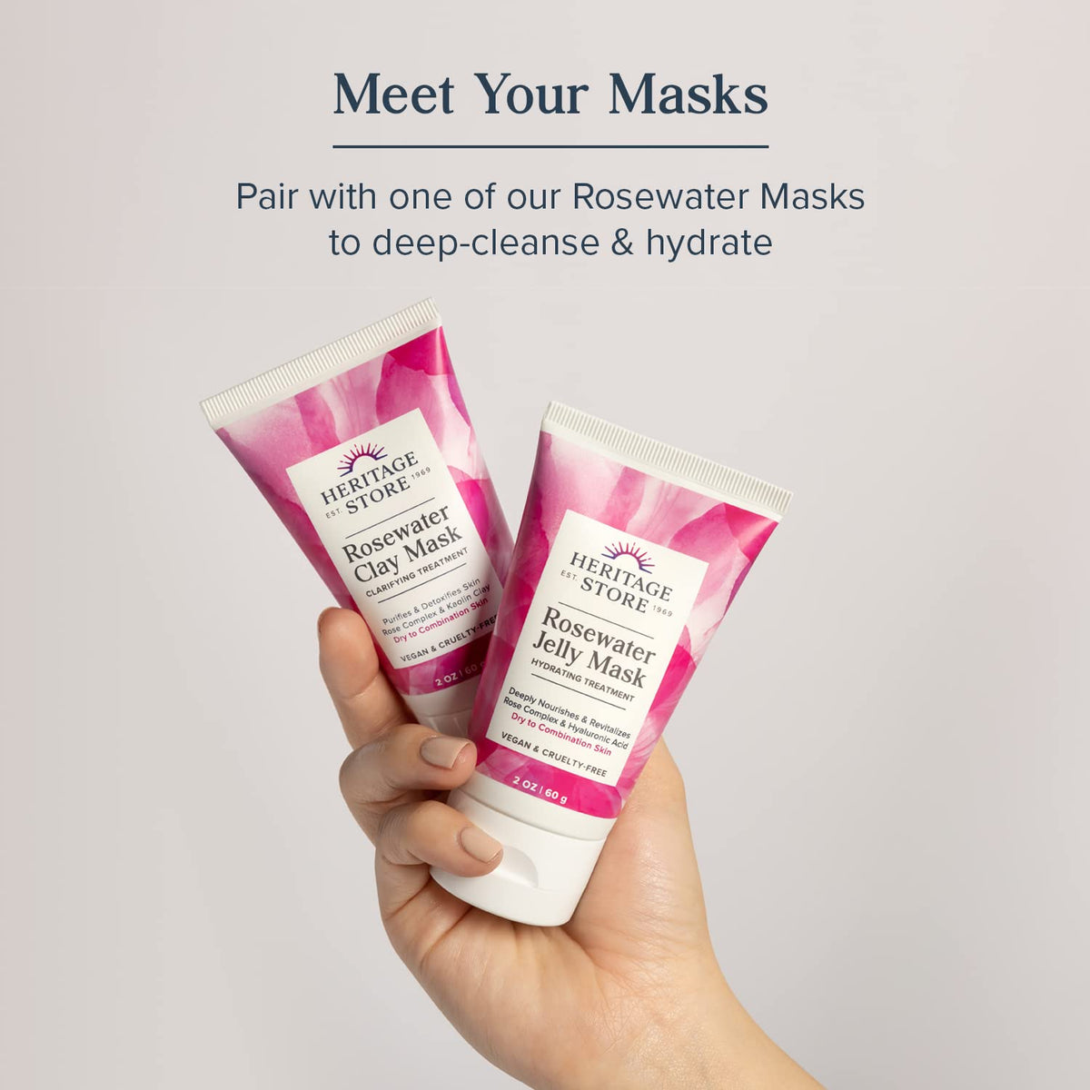 HERITAGE STORE Rosewater - Refreshing Face Mist with Damask Rose, All Skin Types - Hydrating Rose Water Spray for Glowing Skin Care - No Dyes or Alcohol, Hypoallergenic, Vegan, 60-Day Guarantee, 12oz - PrimeBioHealth - canada supplements